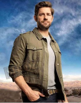 Tom Clancy's Jack Ryan John Krasinski Green Jacket